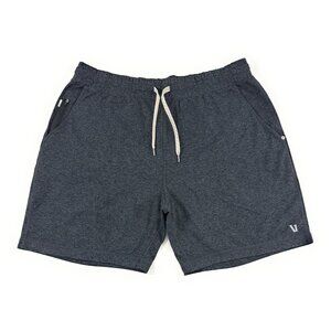 Vuori Mens Ponto Performance Shorts 7" Size XL Charcoal Heather Soft Lounge